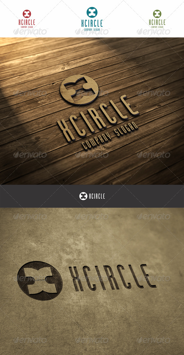 X Circle Logo by djjeep | GraphicRiver